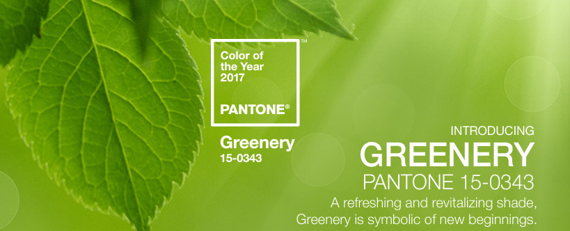 pantonegreenery